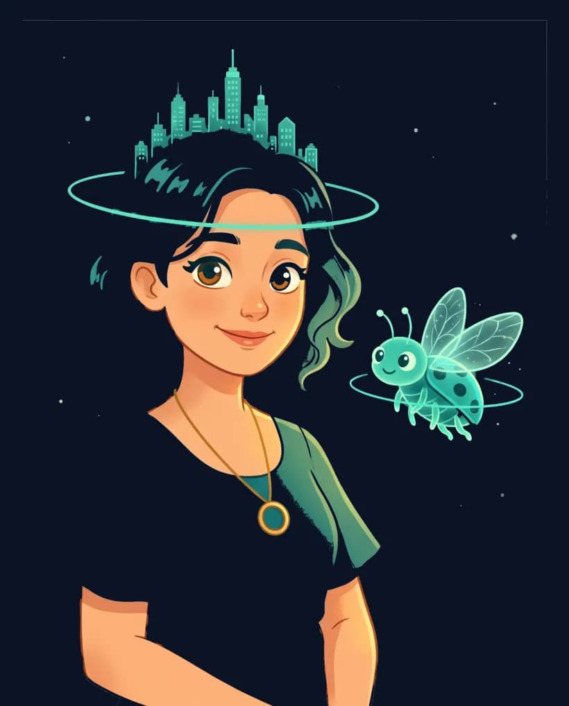 Xenia (The Mother) with Mary, their Light Companion